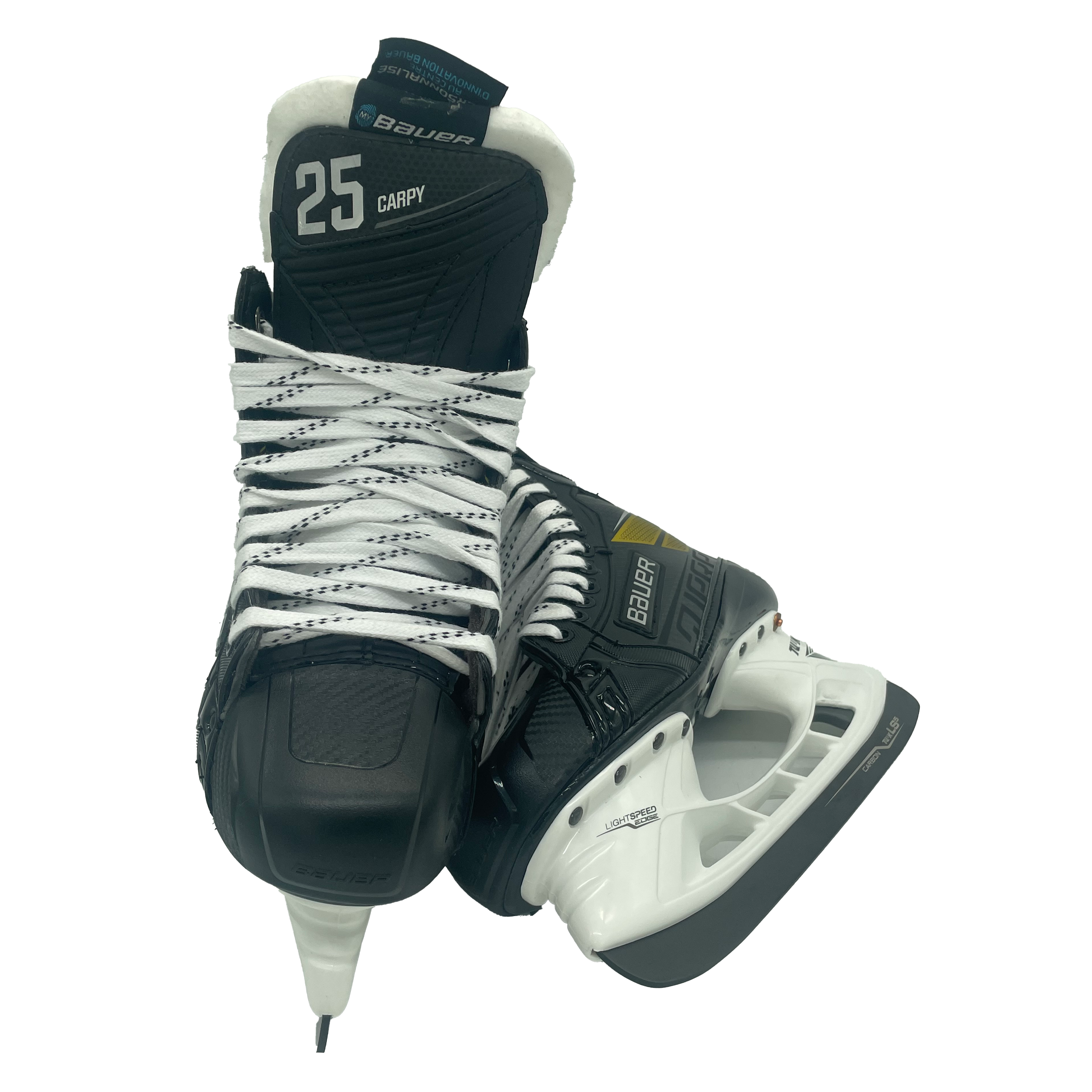 Bauer Supreme Ultrasonic - Patins de hockey Pro Stock neufs - Alex Carpenter - Taille 6D